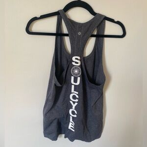 Gray lululemon x SOULcycle tank